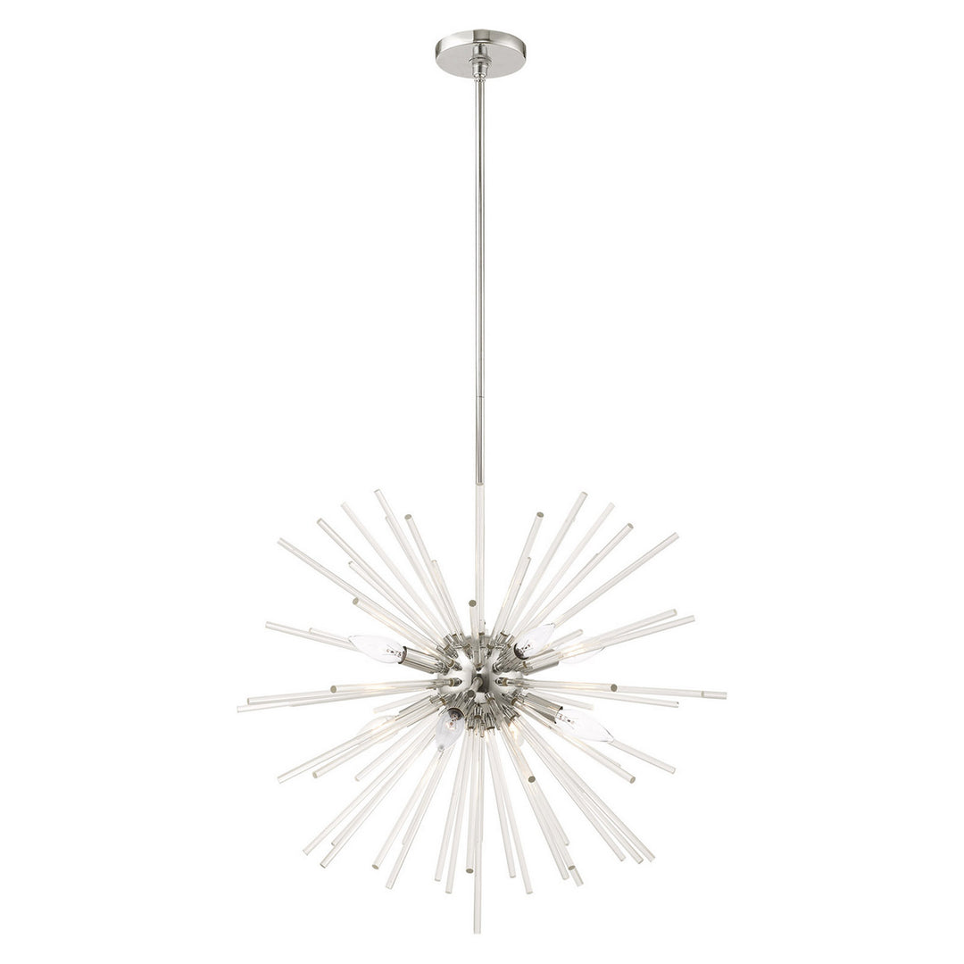 Livex Utopia 41256-05 Chandelier Light - Polished Chrome