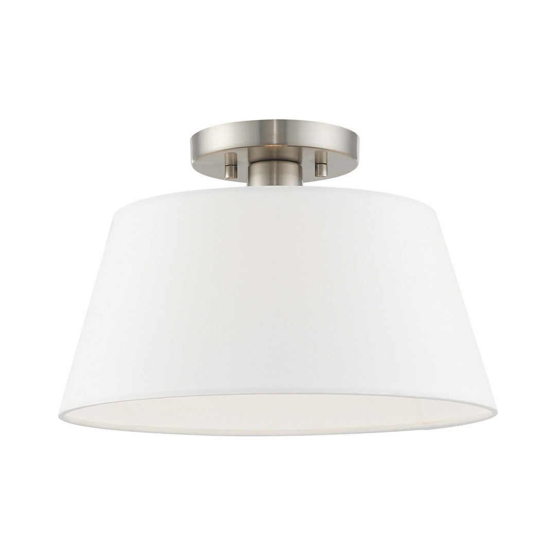 Livex Belclaire 41312-91 Ceiling Light - Brushed Nickel