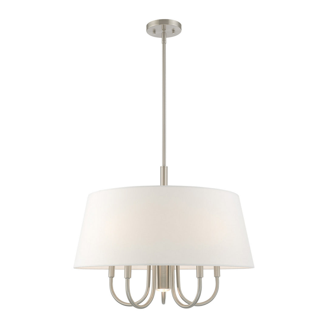 Livex Belclaire 41315-91 Chandelier Light - Brushed Nickel