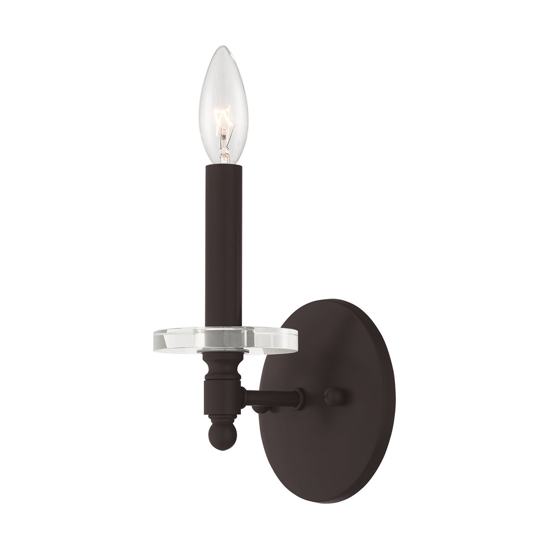 Livex Bennington 42701-07 Wall Sconce Light - Bronze