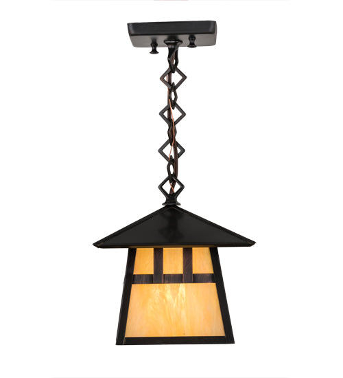 Meyda Tiffany Lighting 92202 Stillwater One Light Pendant Outdoor Bronze / Dark