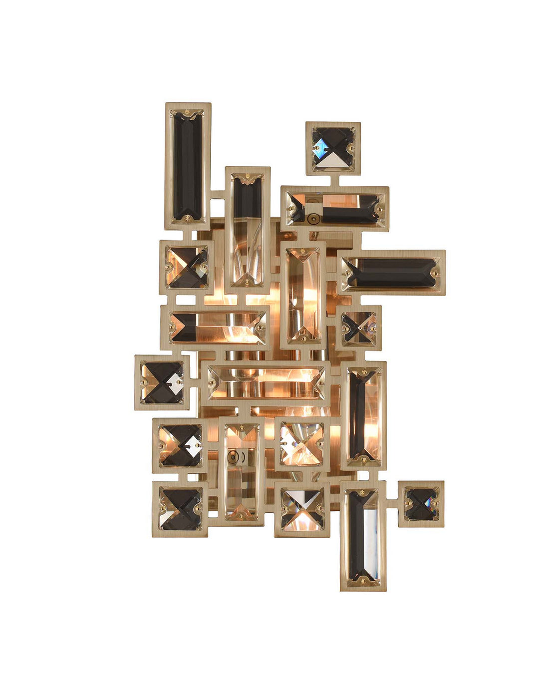 Allegri Vermeer 11191-038-FR001 Wall Sconce Light - Brushed Champagne Gold