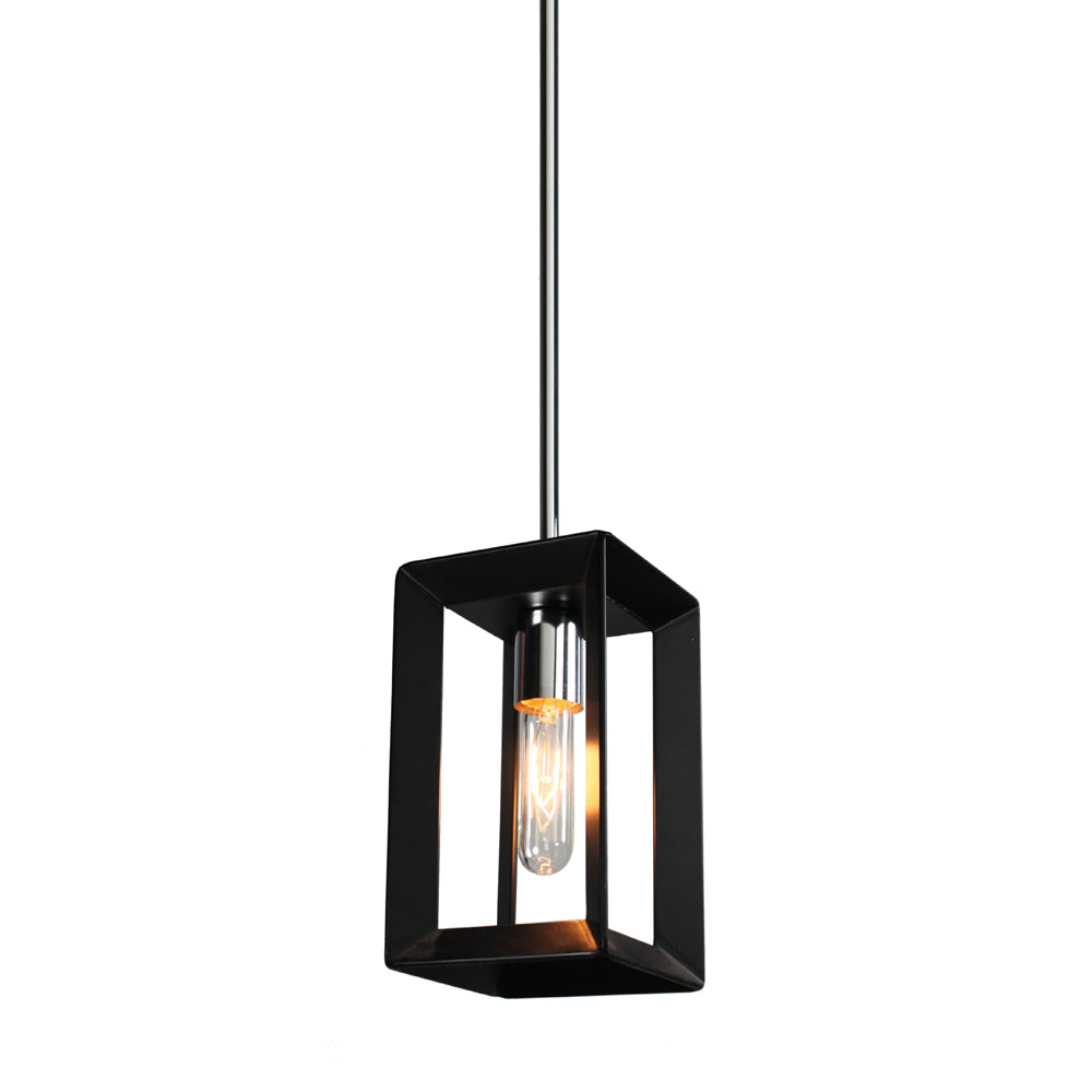 Artcraft Vineyard AC10061BC Pendant Light - Black & Chrome