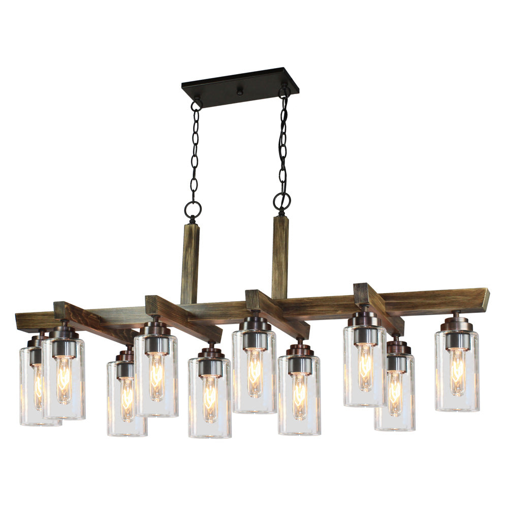 Artcraft Home Glow AC10860DP Pendant Light - Distressed Pine