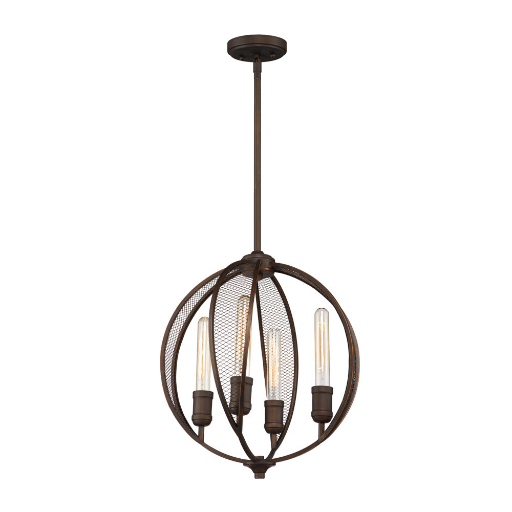 Artcraft Linden AC10904OB Chandelier Light - Bronze