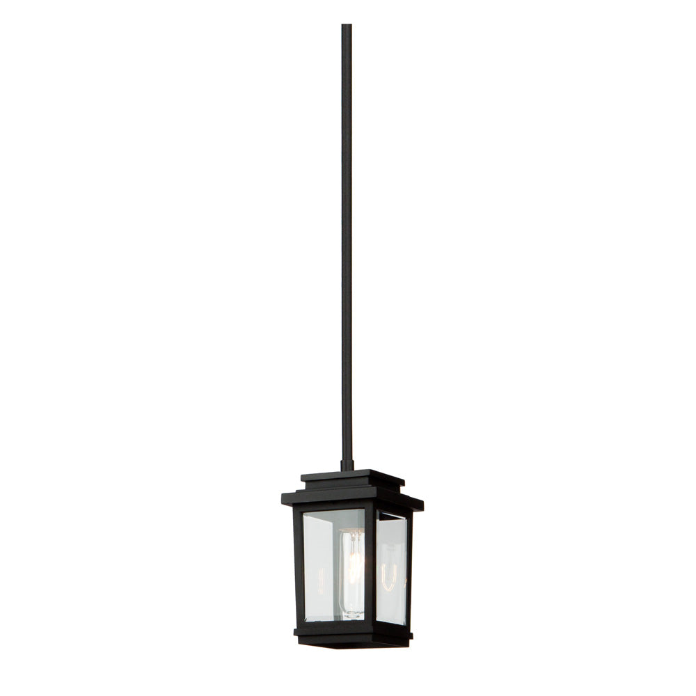 Artcraft Lighting AC8195BK Freemont One Light Outdoor Chandelier Outdoor Bronze / Dark