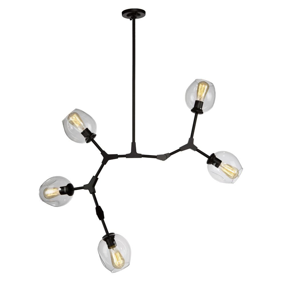 Artcraft Organic JA14025BK Chandelier Light - Black