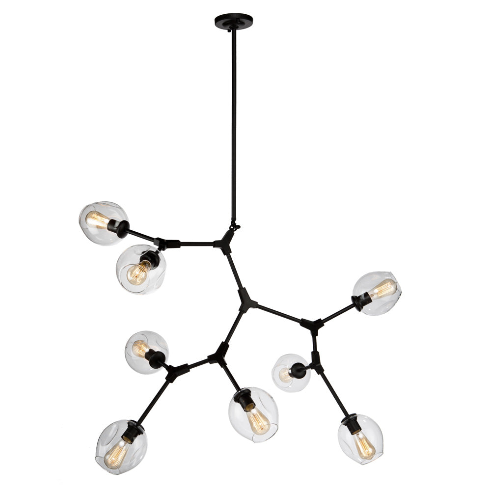 Artcraft Organic JA14028BK Chandelier Light - Black