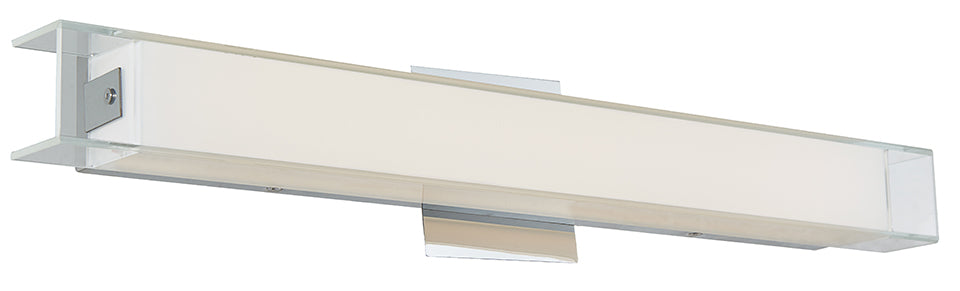 Abra Mist 20013WV-CH Bath Vanity Light 24 in. wide - Chrome