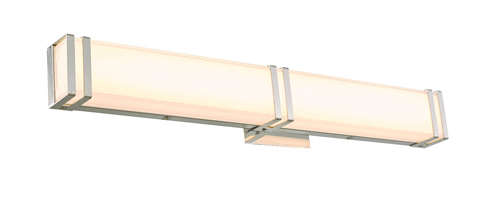 Abra Cosmo 20015WV-CH Bath Vanity Light 24 in. wide - Chrome