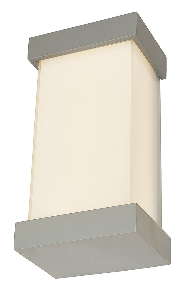 Abra Lighting 50012ODW-SL Loki Led Wall Fixture Outdoor Pewter, Nickel, Silver