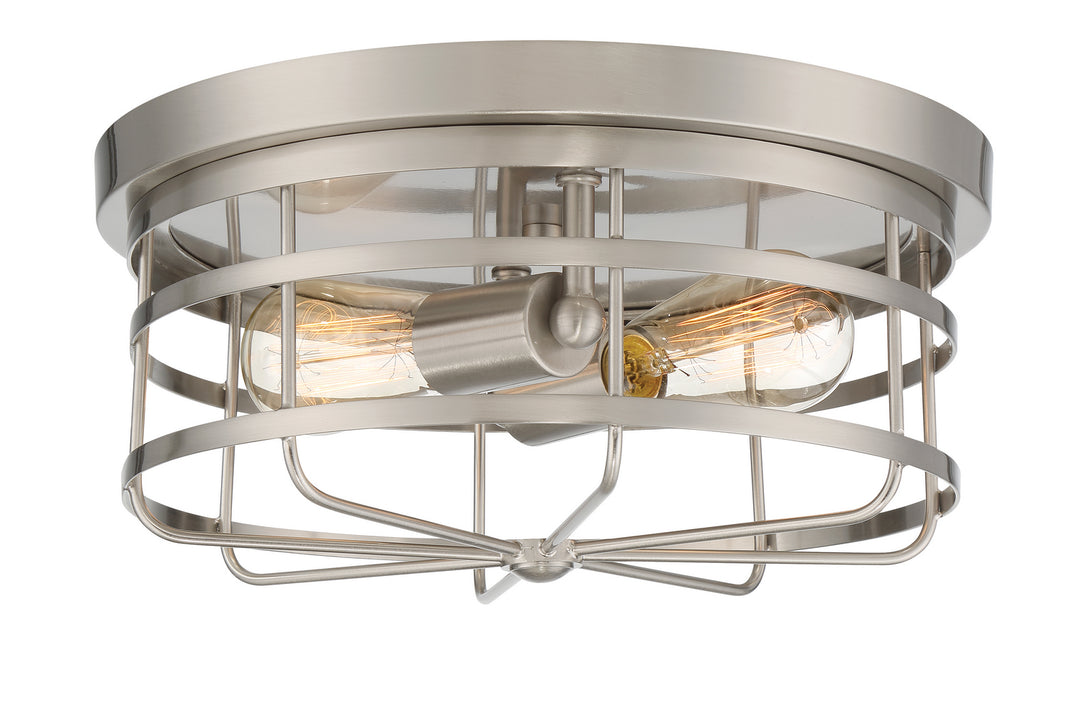 Designers Fountain Tanner 1264-SP Ceiling Light - Satin Platinum