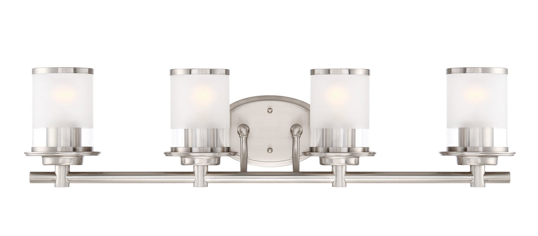 Designers Fountain Essence 6694-SP Bath Vanity Light 33 in. wide - Satin Platinum