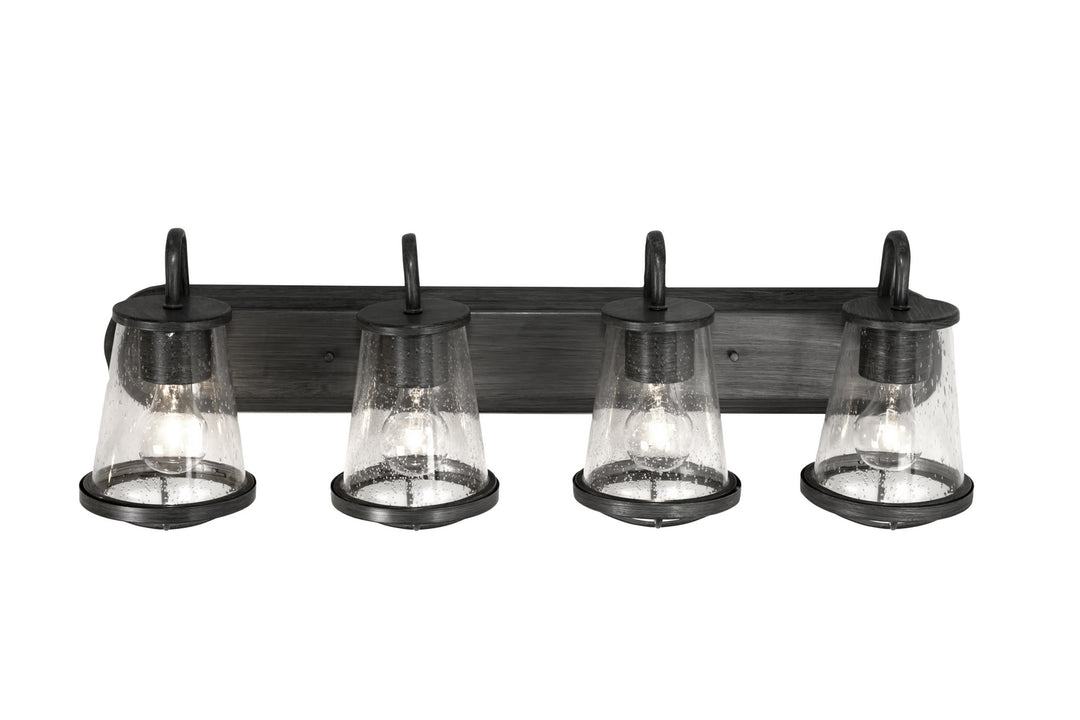 Designers Fountain Darby 87004-WI Bath Vanity Light 30 in. wide - Weathered Iron