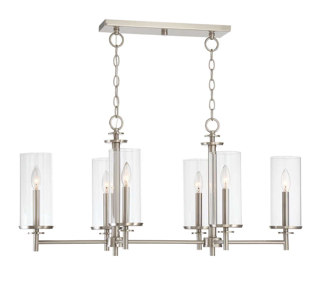 Designers Fountain Harlowe 87286-SP Chandelier Light - Satin Platinum