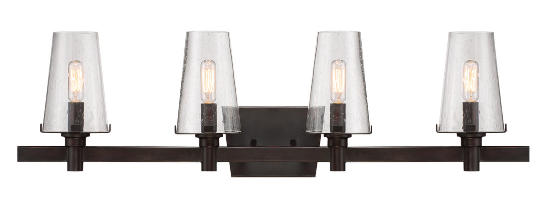 Designers Fountain Hyde Park 87904-VB Bath Vanity Light 32 in. wide - Vintage Bronze