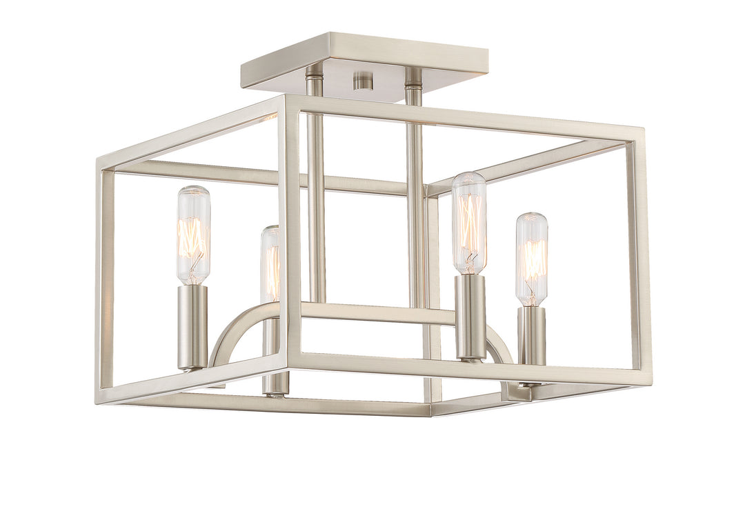 Designers Fountain Uptown 88411-SP Ceiling Light - Satin Platinum