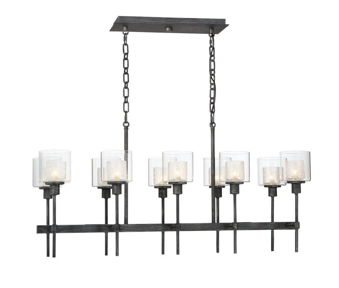 Designers Fountain Cazadero 89138-WP Chandelier Light - Weathered Pewter