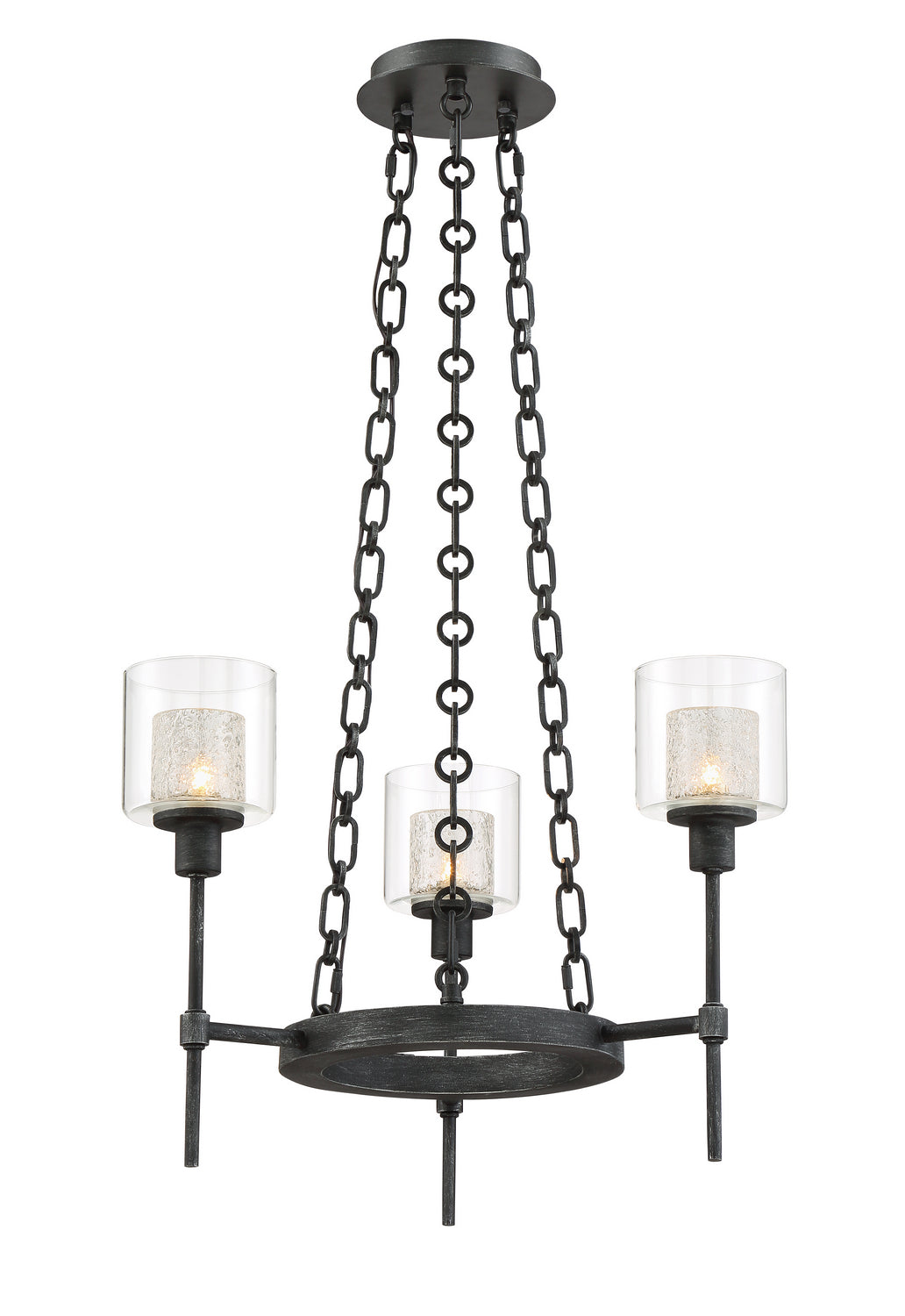 Designers Fountain Cazadero 89183-WP Chandelier Light - Weathered Pewter