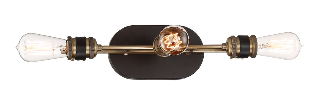 Designers Fountain Miles 91003-VB Bath Vanity Light 24 in. wide - Vintage Bronze