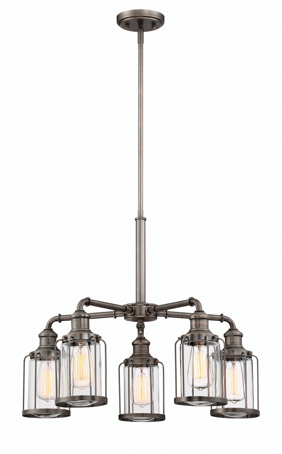 Designers Fountain Anson 91385-SCB Chandelier Light - Satin Copper Bronze