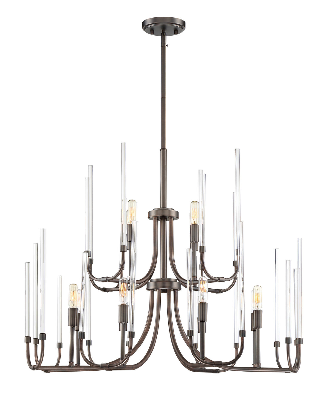 Designers Fountain Laretto 917812-SCB Chandelier Light - Satin Copper Bronze