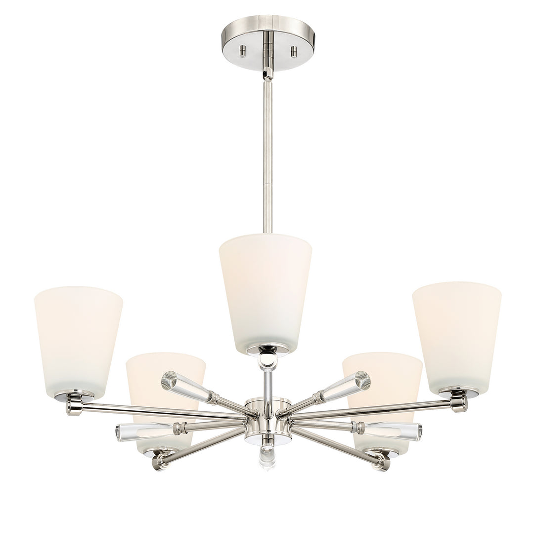 Designers Fountain Abree 92285-PN Chandelier Light - Polished Nickel