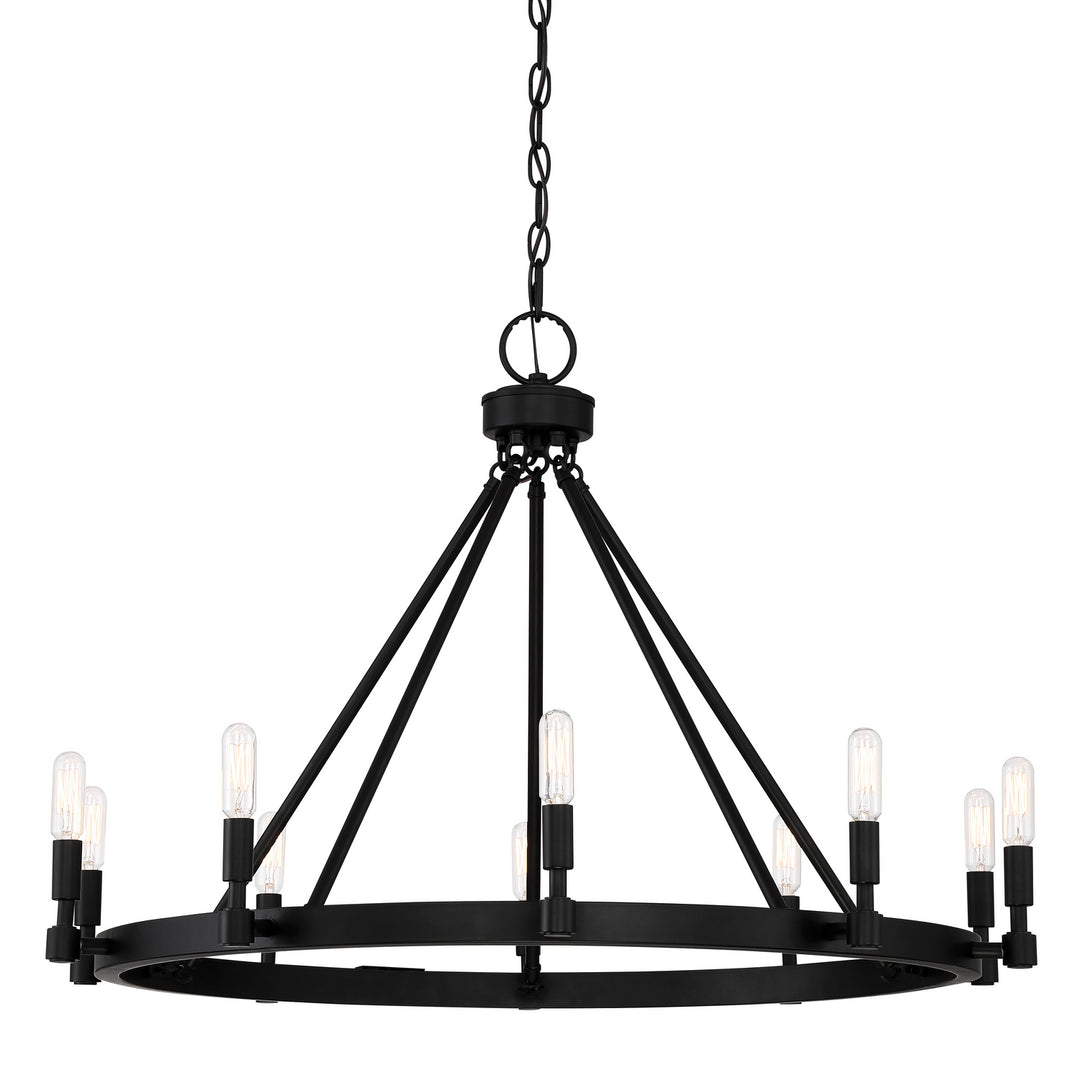 Designers Fountain Fiora 92589-BK Chandelier Light - Black