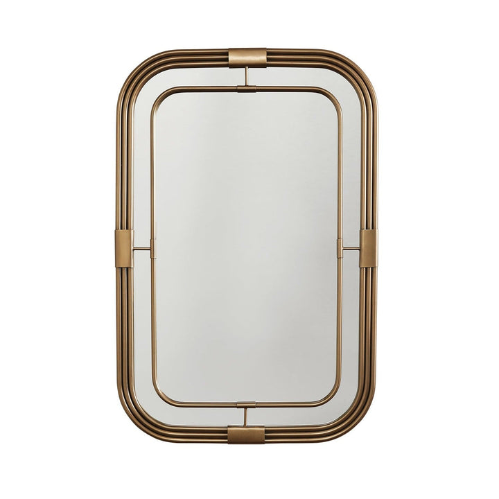 Capital Lighting 730201MM  Mirror Mirror Aged Brass