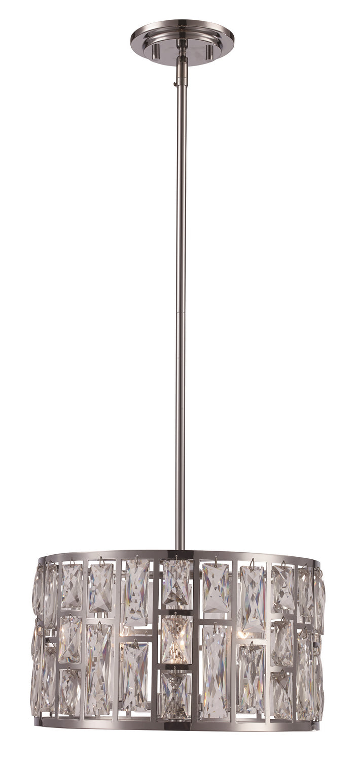 Trans Globe Imports 71343 PC Pendant Light - Polished Chrome