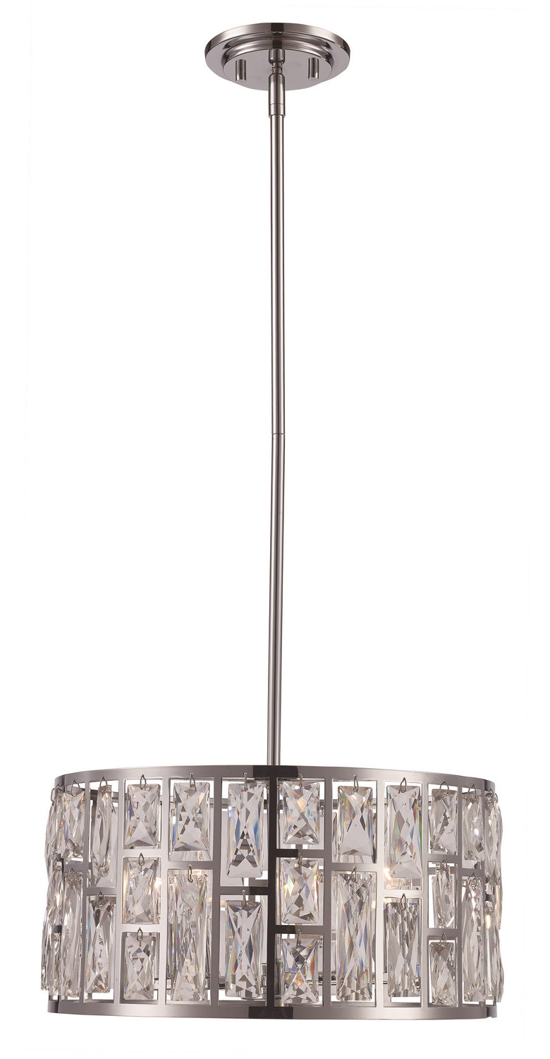 Trans Globe Imports 71344 PC Pendant Light - Polished Chrome