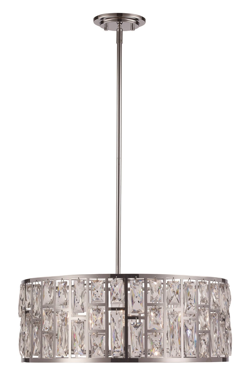 Trans Globe Imports 71345 PC Pendant Light - Polished Chrome