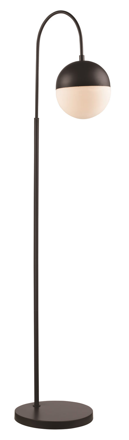 Trans Globe Imports RTL-9066 ROB  One Light Floor Lamp Lamp Bronze / Dark