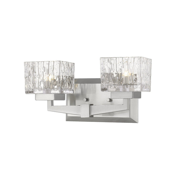 Z-Lite Rubicon 1927-2V-BN Bath Vanity Light 14 in. wide - Brushed Nickel