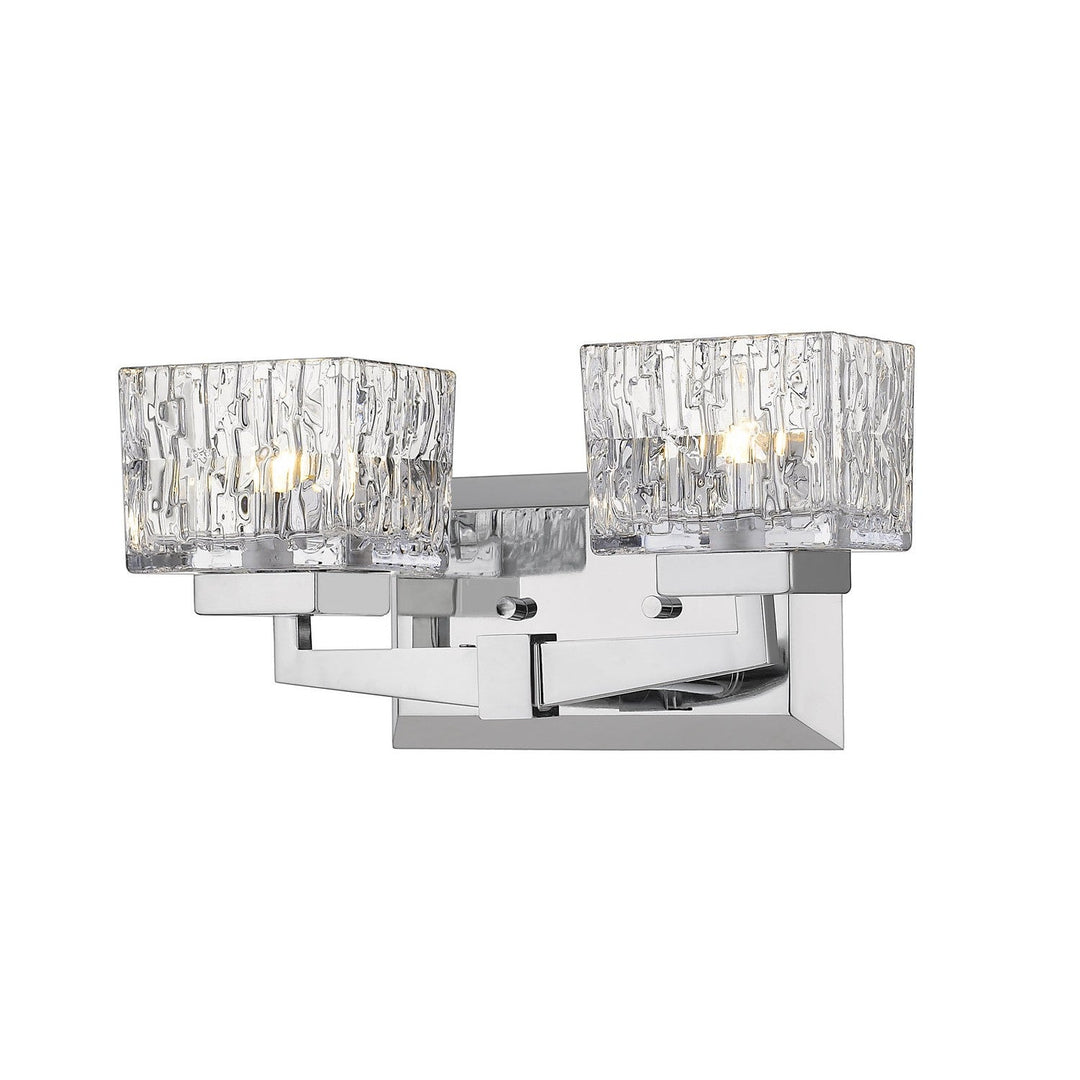 Z-Lite Rubicon 1927-2V-CH Bath Vanity Light 14 in. wide - Chrome