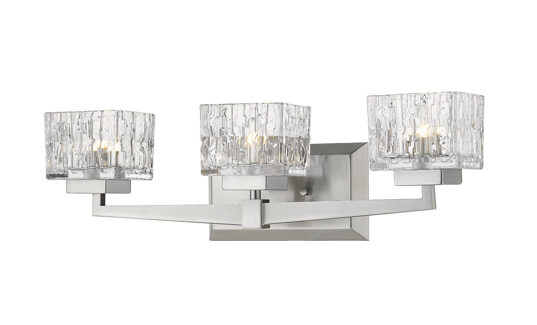 Z-Lite Rubicon 1927-3V-BN Bath Vanity Light 22 in. wide - Brushed Nickel