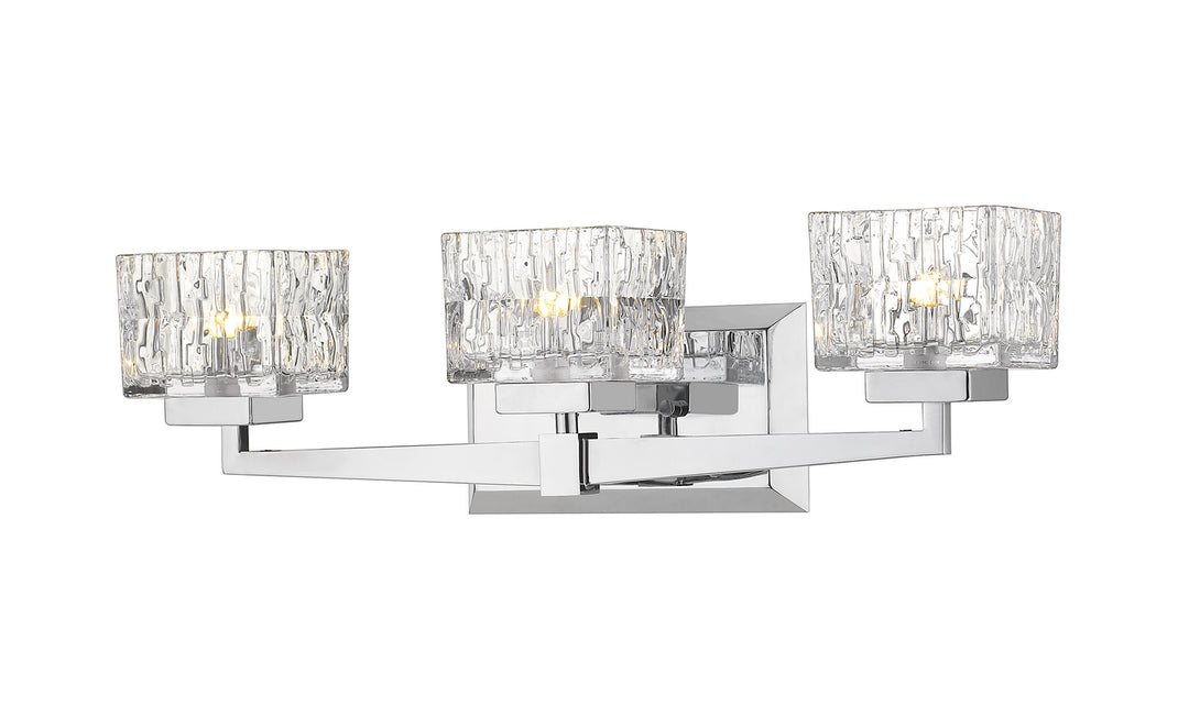 Z-Lite Rubicon 1927-3V-CH Bath Vanity Light 22 in. wide - Chrome
