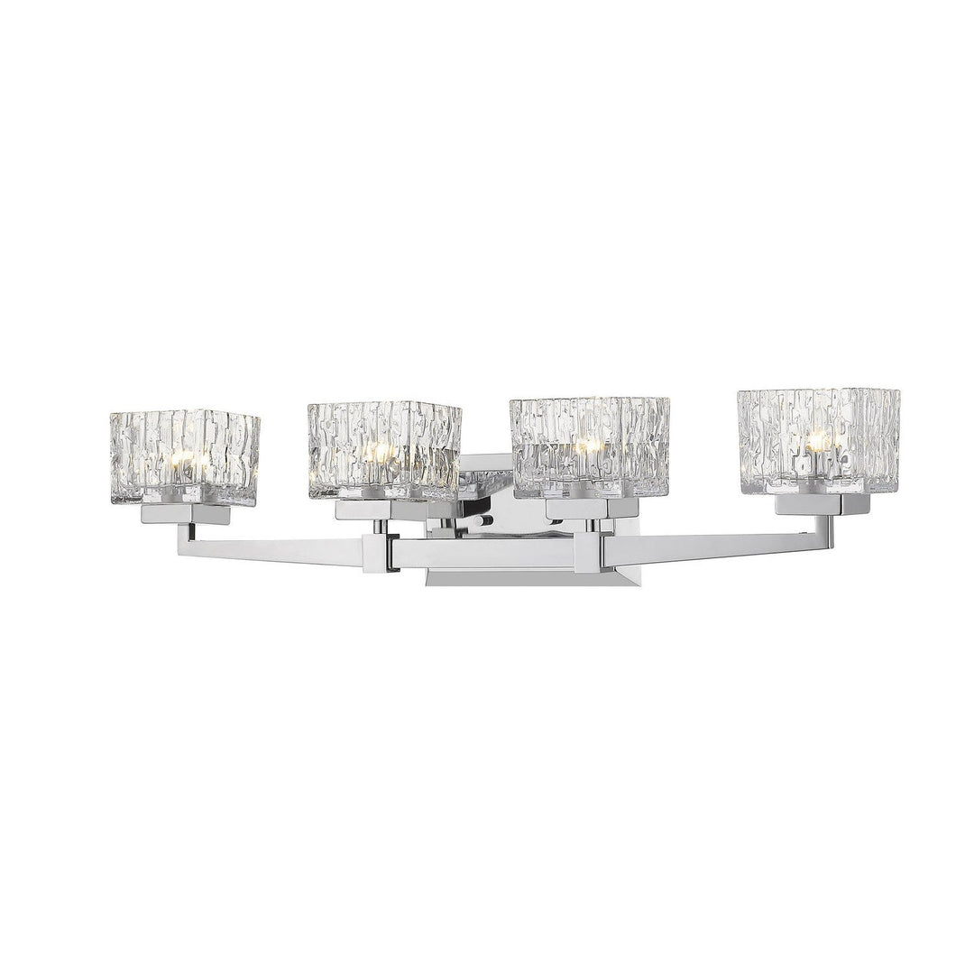 Z-Lite Rubicon 1927-4V-CH Bath Vanity Light 30 in. wide - Chrome