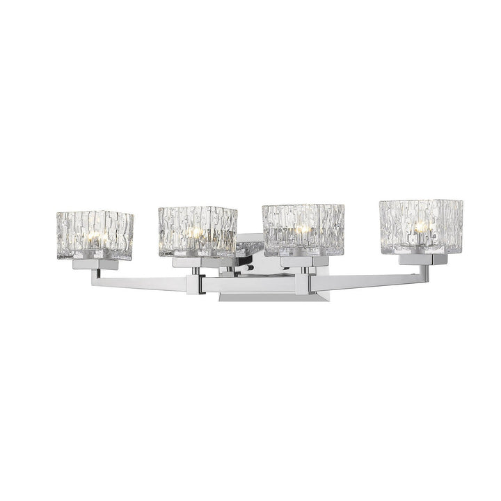 Z-Lite Rubicon 1927-4V-CH Bath Vanity Light 30 in. wide - Chrome