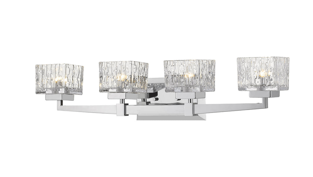Z-Lite Rubicon 1927-4V-CH Bath Vanity Light 30 in. wide - Chrome