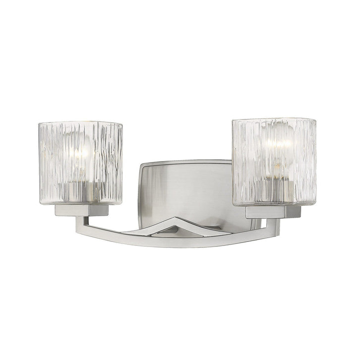 Z-Lite Zaid 1929-2V-BN Bath Vanity Light 16 in. wide - Brushed Nickel