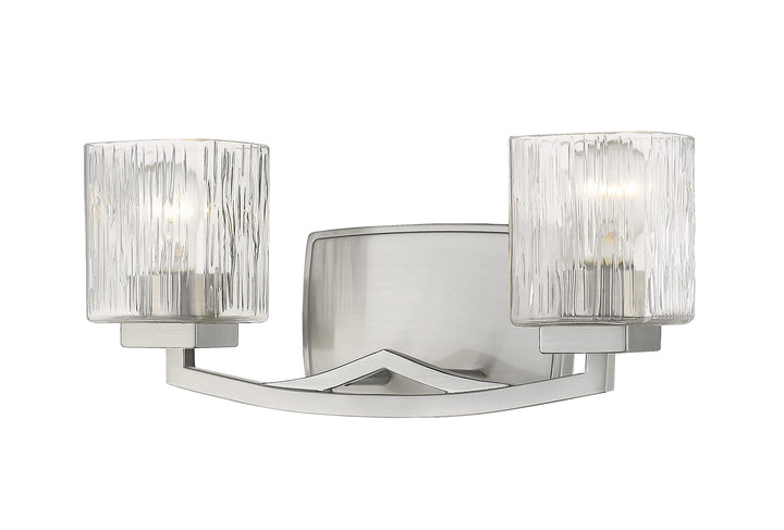 Z-Lite Zaid 1929-2V-BN Bath Vanity Light 16 in. wide - Brushed Nickel