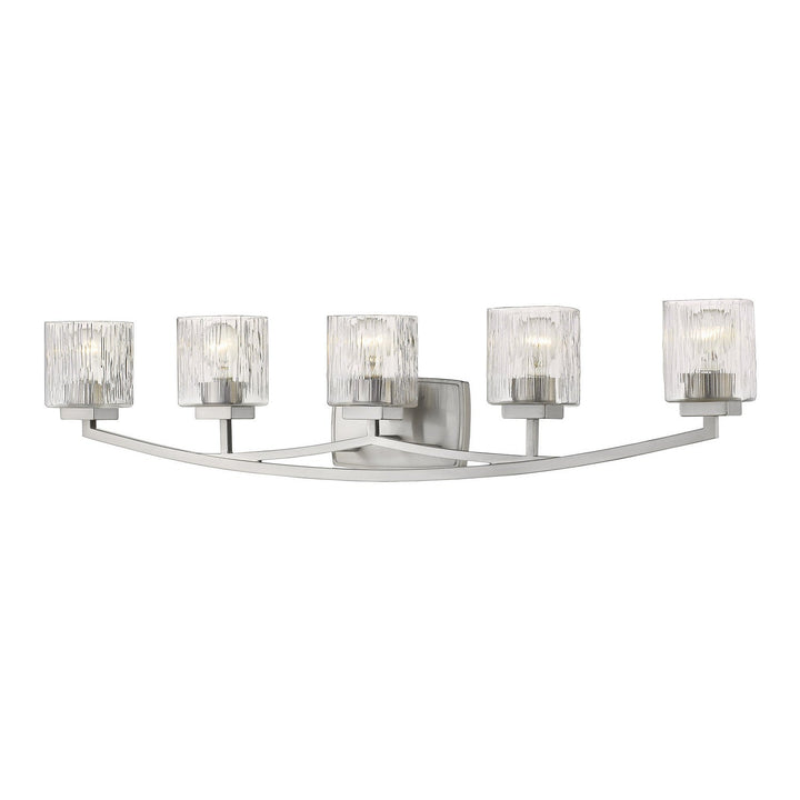 Z-Lite Zaid 1929-5V-BN Bath Vanity Light 40 in. wide - Brushed Nickel