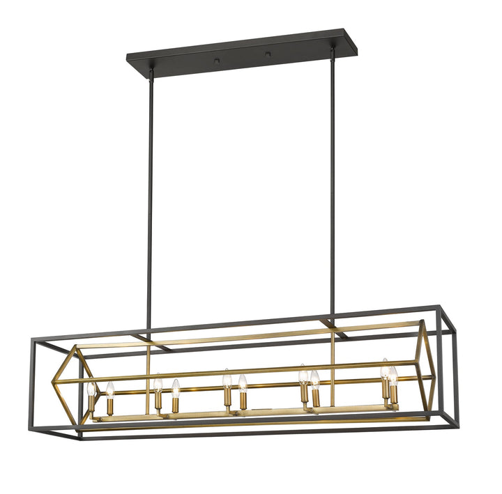 Z-Lite Euclid 457-10L-OBR-BRZ Pendant Light - Olde Brass / Bronze
