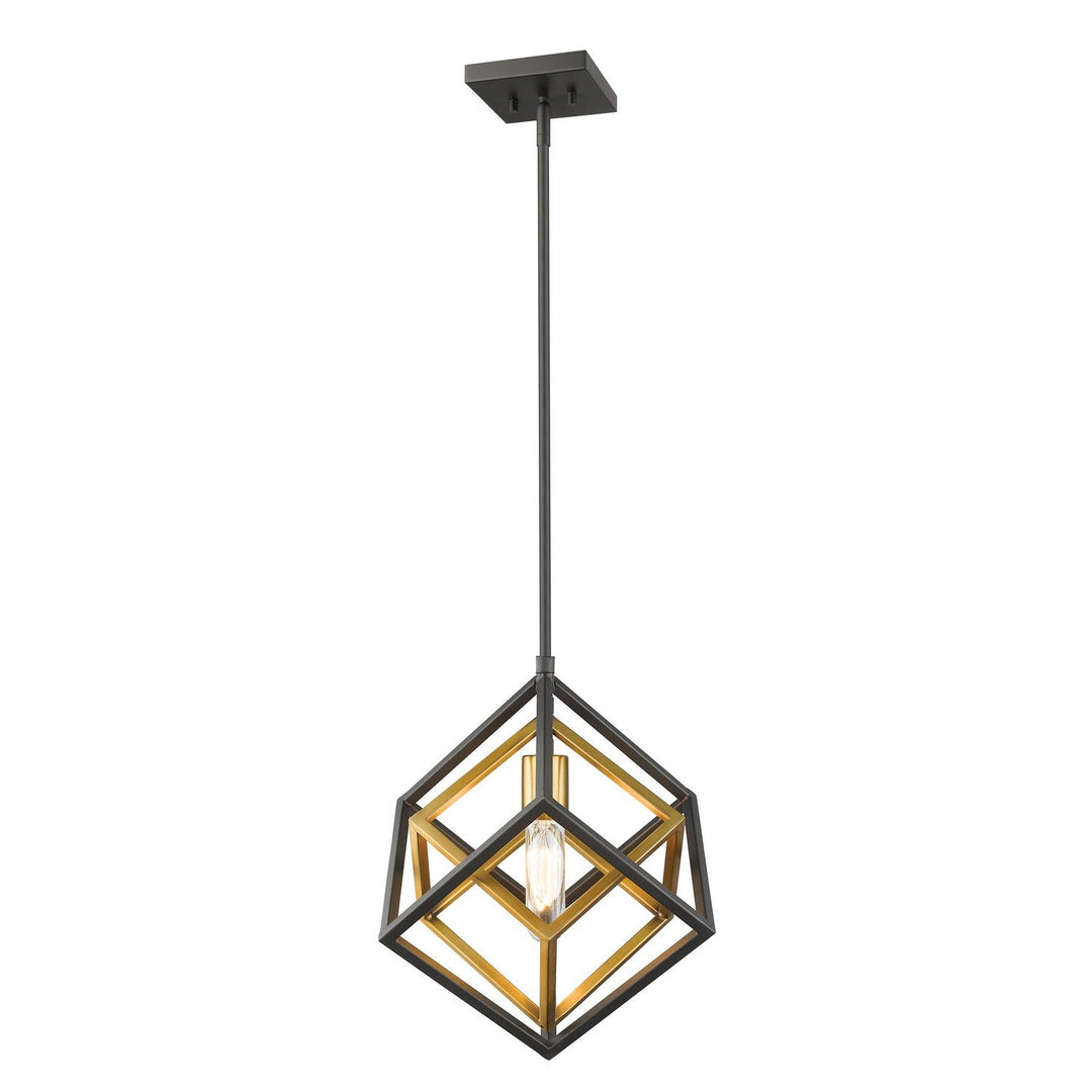 Z-Lite Euclid 457MP-OBR-BRZ Pendant Light - Olde Brass / Bronze