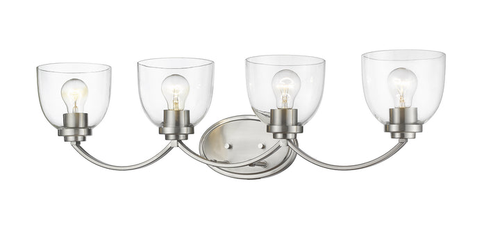 Z-Lite Ashton 460-4V-BN Bath Vanity Light 32 in. wide - Brushed Nickel