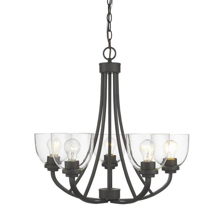 Z-lite  460-5-BRZ Chandelier Light -