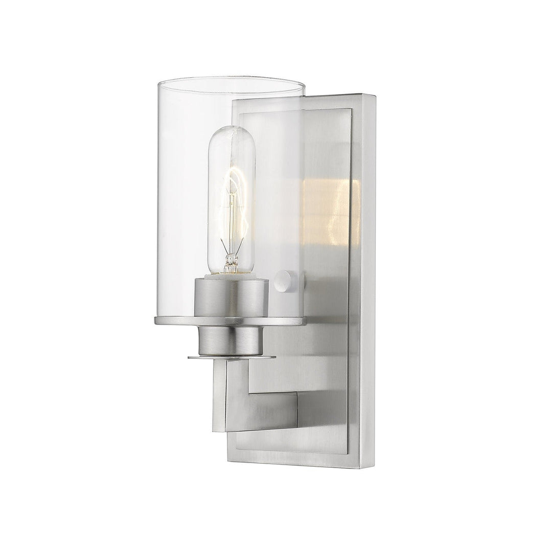 Z-Lite Savannah 462-1S-BN Wall Sconce Light - Brushed Nickel