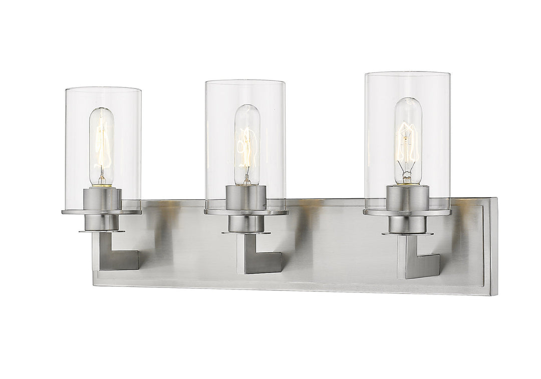 Z-Lite Savannah 462-3V-BN Bath Vanity Light 23 in. wide - Brushed Nickel