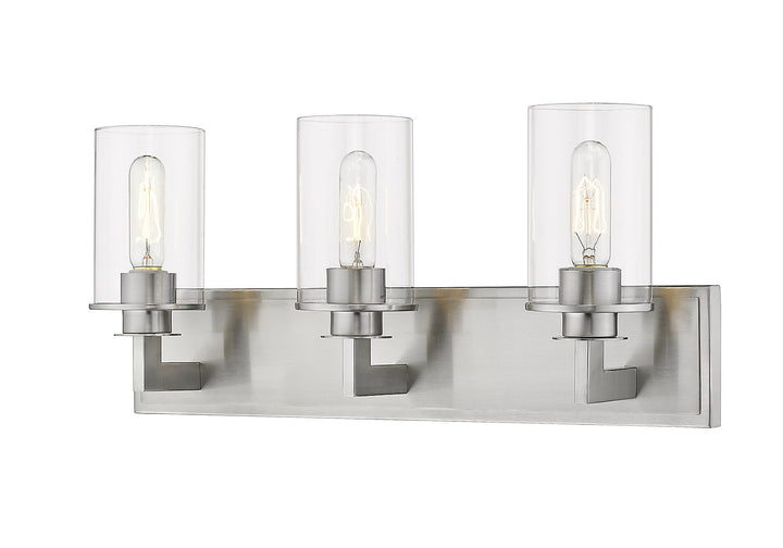 Z-Lite Savannah 462-3V-BN Bath Vanity Light 23 in. wide - Brushed Nickel